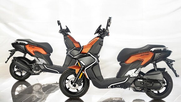 Scooter 50cc TNT MOTOR ESCAPE NOIR ORANGE