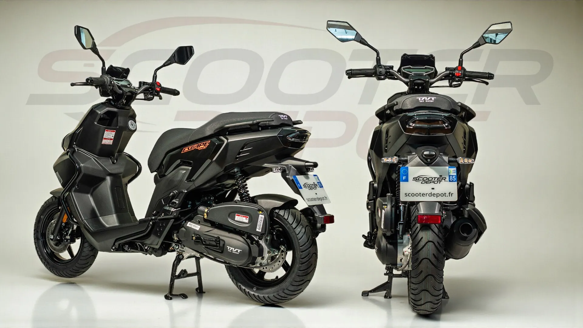 Scooter TNT MOTOR ESCAPE Noir – Esprit evasion et liberté
