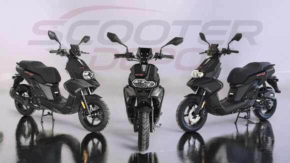 Scooter 50cc TNT MOTOR ESCAPE NOIR