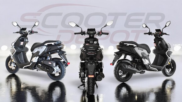 Scooter 50cc TNT MOTOR ESCAPE GRIS NOIR