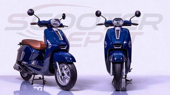 Scooter 50cc TNT MOTOR CANCUN bleu marine