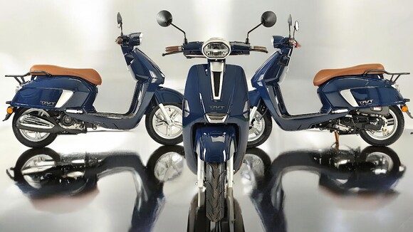 Scooter 50cc TNT MOTOR CANCUN bleu marine