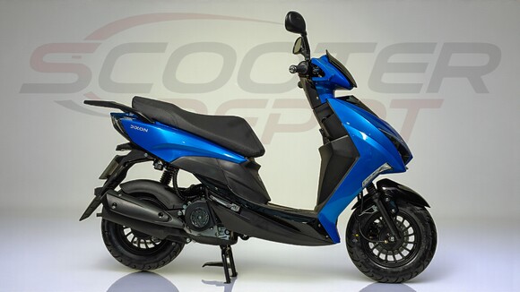 Scooter 50cc TNT MOTOR DIXON 10 pouces bleu