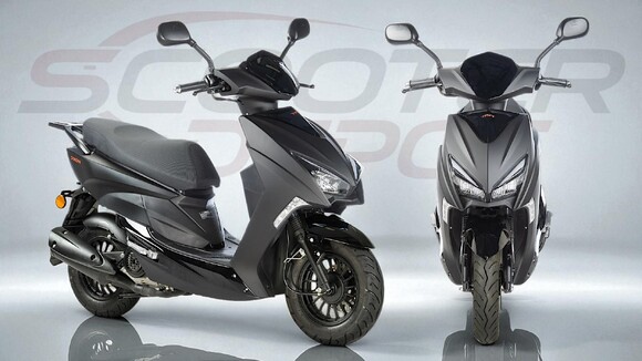 Scooter 50cc TNT MOTOR DIXON 10 pouces noir
