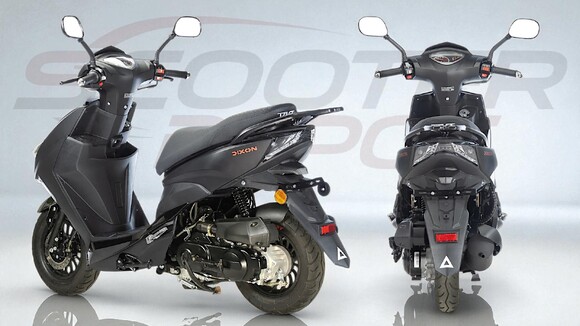 Scooter 50cc TNT MOTOR DIXON 10 pouces noir