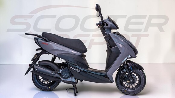 Scooter 50cc TNT MOTOR DIXON 10 pouces gris nardo – vue droite