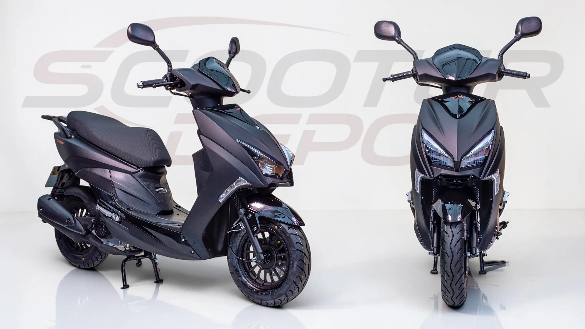 Scooter 50 TNT MOTOR DIXON 10 Pouces Noir Mat 2026 Euro 5 plus