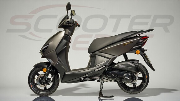 Scooter 50cc TNT MOTOR DIXON 12 pouces gris mat – vue gauche