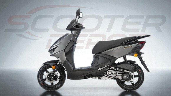 Scooter 50cc TNT MOTOR DIXON 12 pouces gris mat
