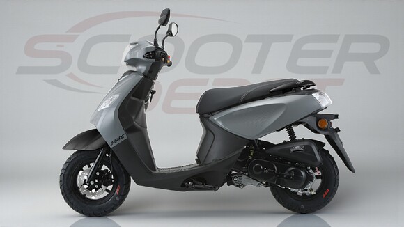 Scooter 50cc TNT MOTOR JUNIOR 10 pouces gris – vue gauche