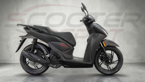 le scooter 125 TNT MOTOR XCS noir mat – vue droite