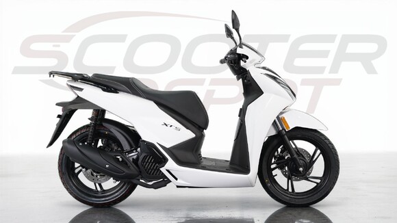 le scooter 125 TNT MOTOR XCS BLANC – vue droite