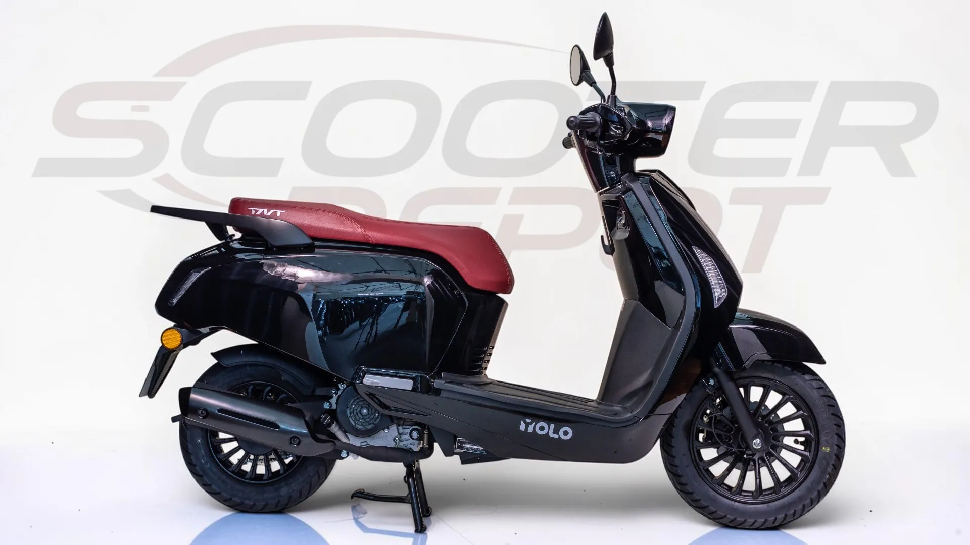TNT MOTOR YOLO 50cc Noir : Scooter Vintage Moderne Euro 5+
