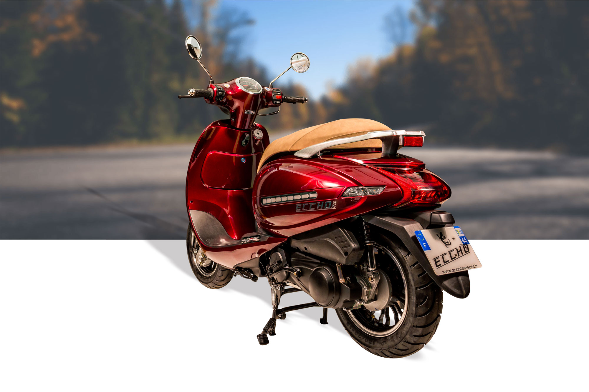 SCOOTER 50CC ECCHO TALIA ROUGE E5