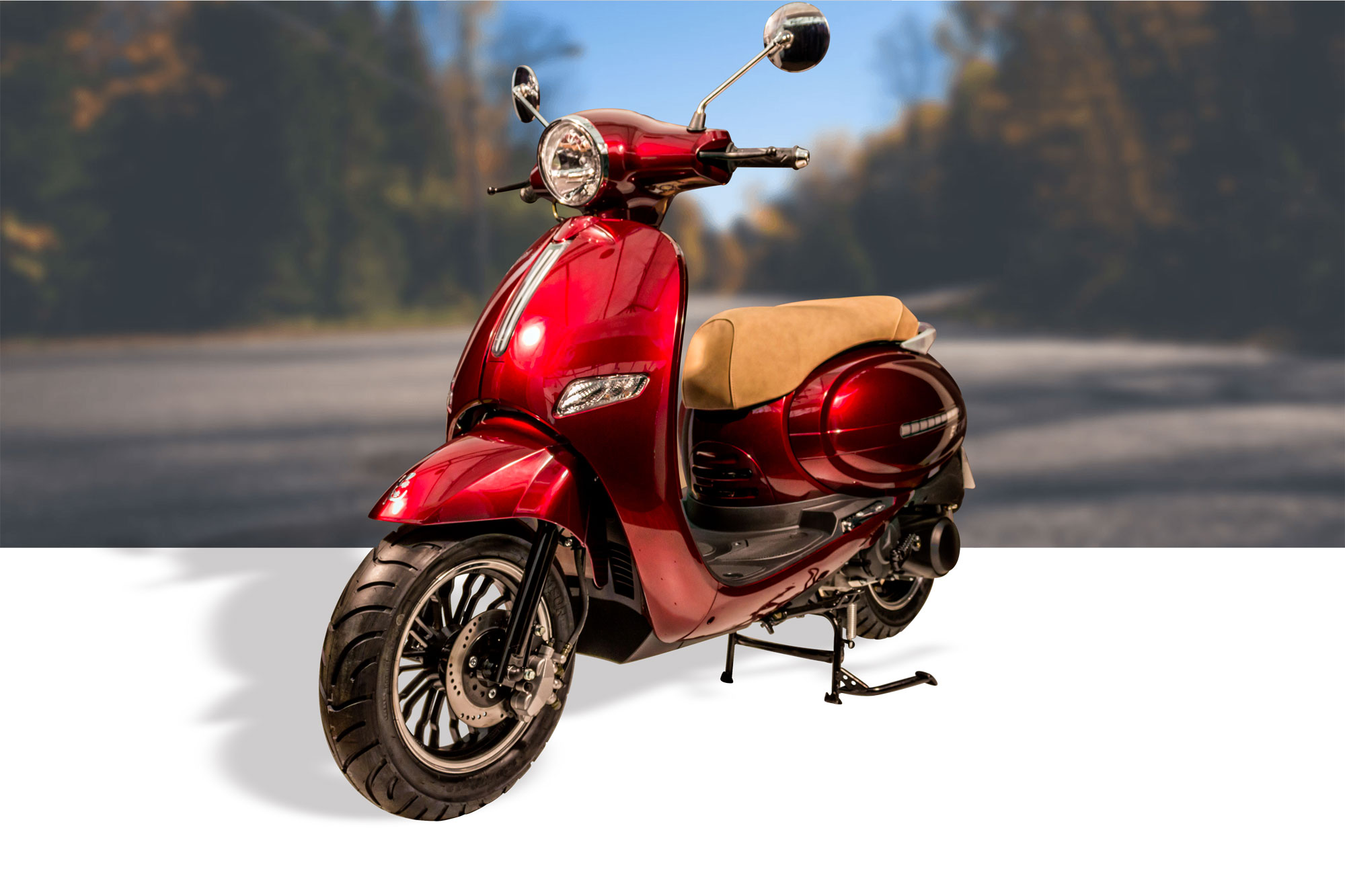 SCOOTER 50CC ECCHO TALIA ROUGE E5