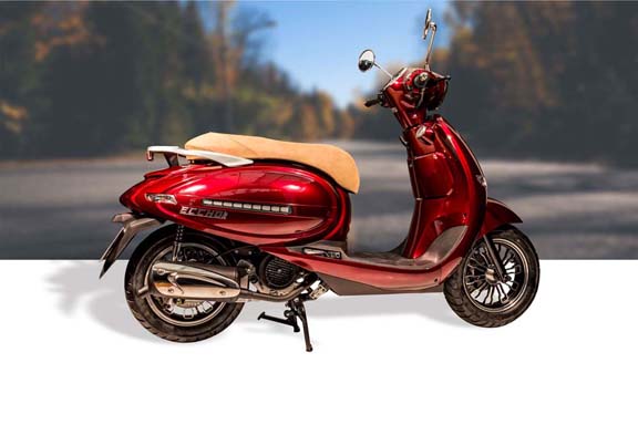 Scooter 50cc ECCHO TALIA ROUGE EURO 5