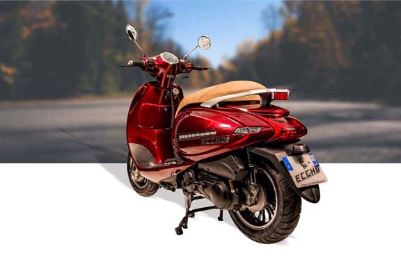 Scooter 50cc ECCHO TALIA ROUGE EURO 5