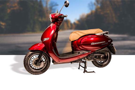 Scooter 50cc ECCHO TALIA ROUGE EURO 5