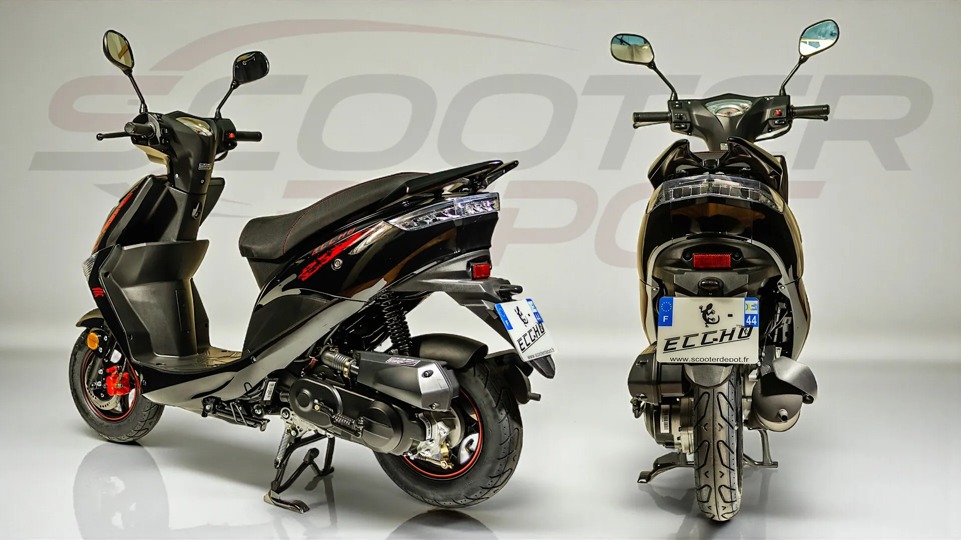 Scooter 50cc FURIOUS-Scooter sport et pratique pour débuter
