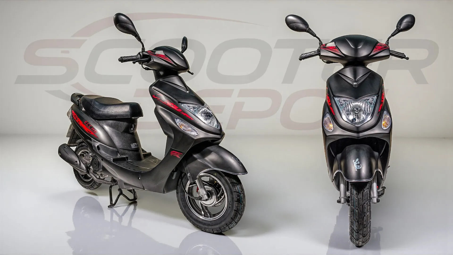 ECCHO JOKER 50 BLACK-le scooter pas cher idéal pour débuter