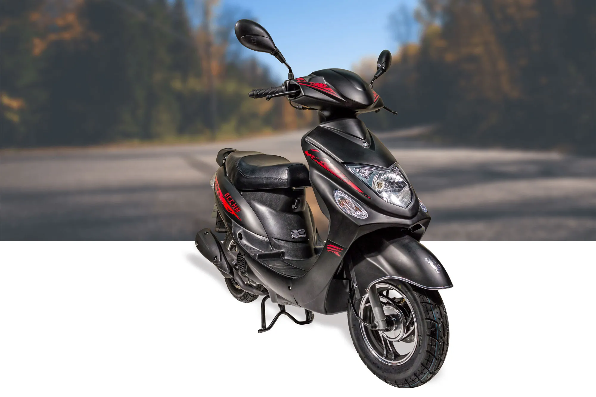 ECCHO JOKER 50 BLACK-le scooter pas cher idéal pour débuter