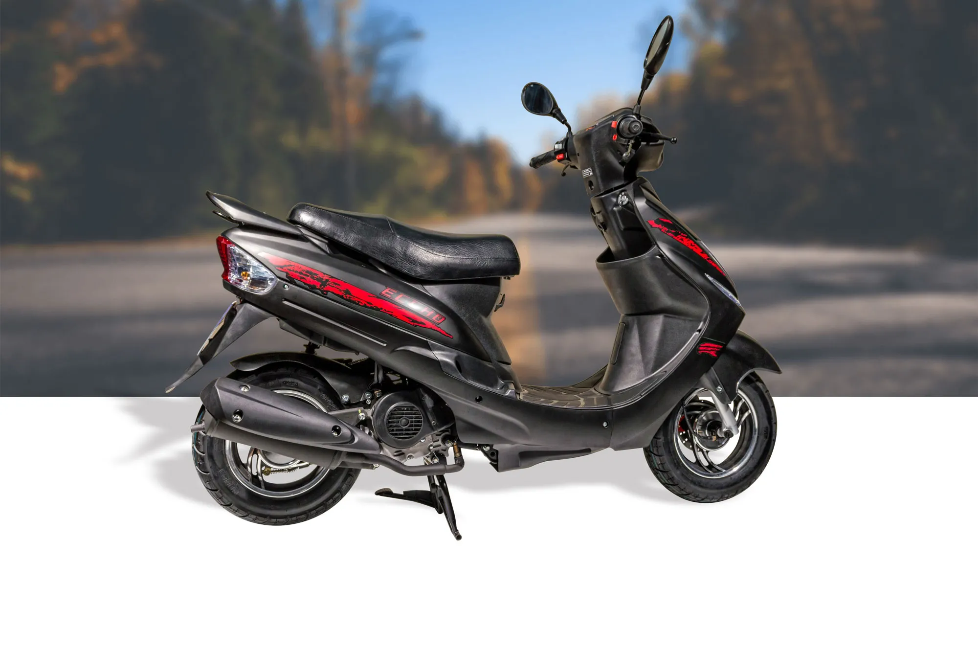 ECCHO JOKER 50 BLACK-le scooter pas cher idéal pour débuter