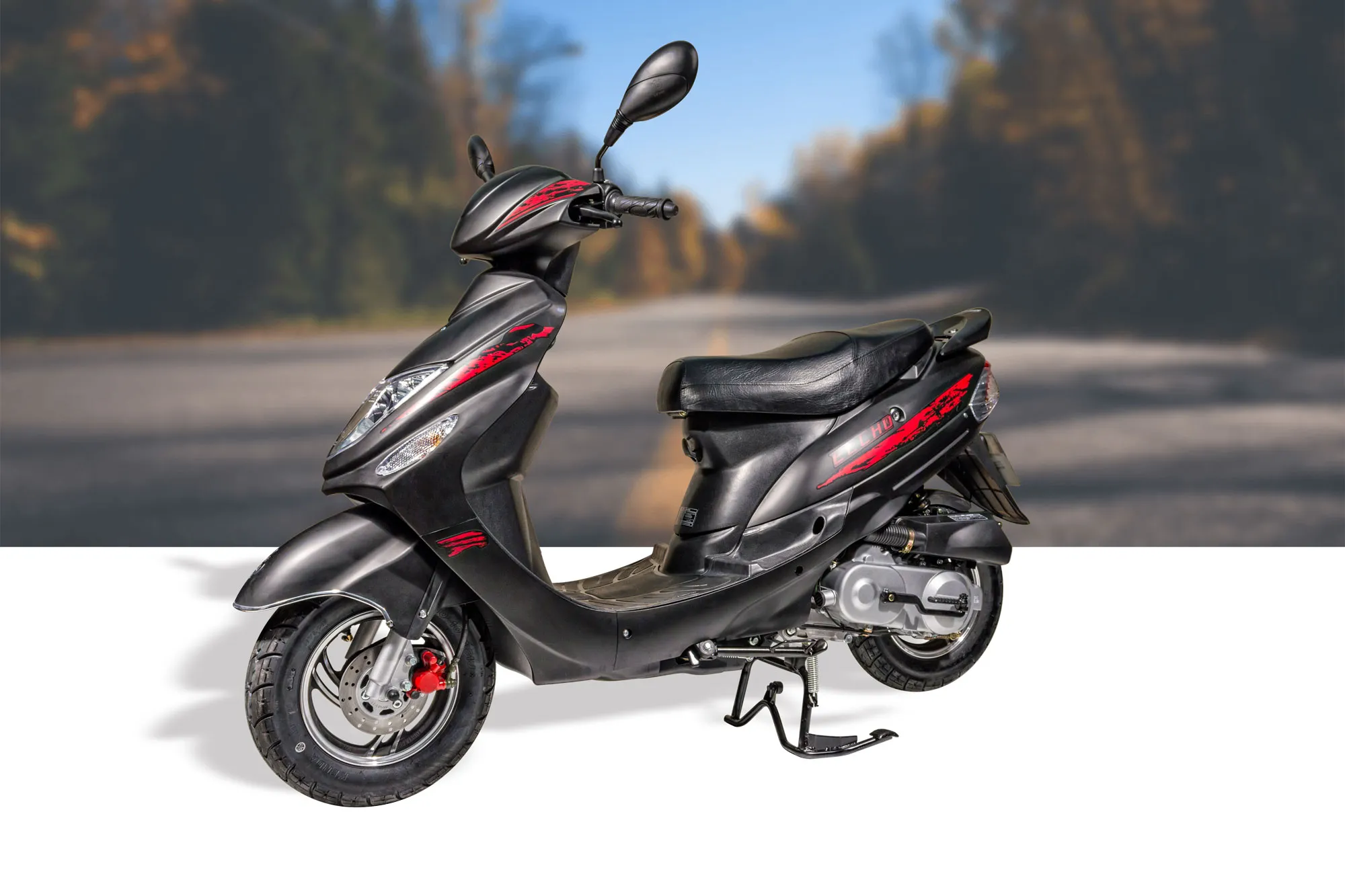ECCHO JOKER 50 BLACK-le scooter pas cher idéal pour débuter