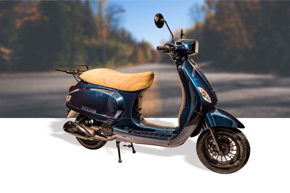 Scooter 50 Eccho vpx SL EFI bleu