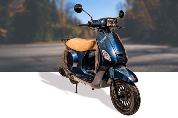 Scooter 50 Eccho vpx SL EFI bleu