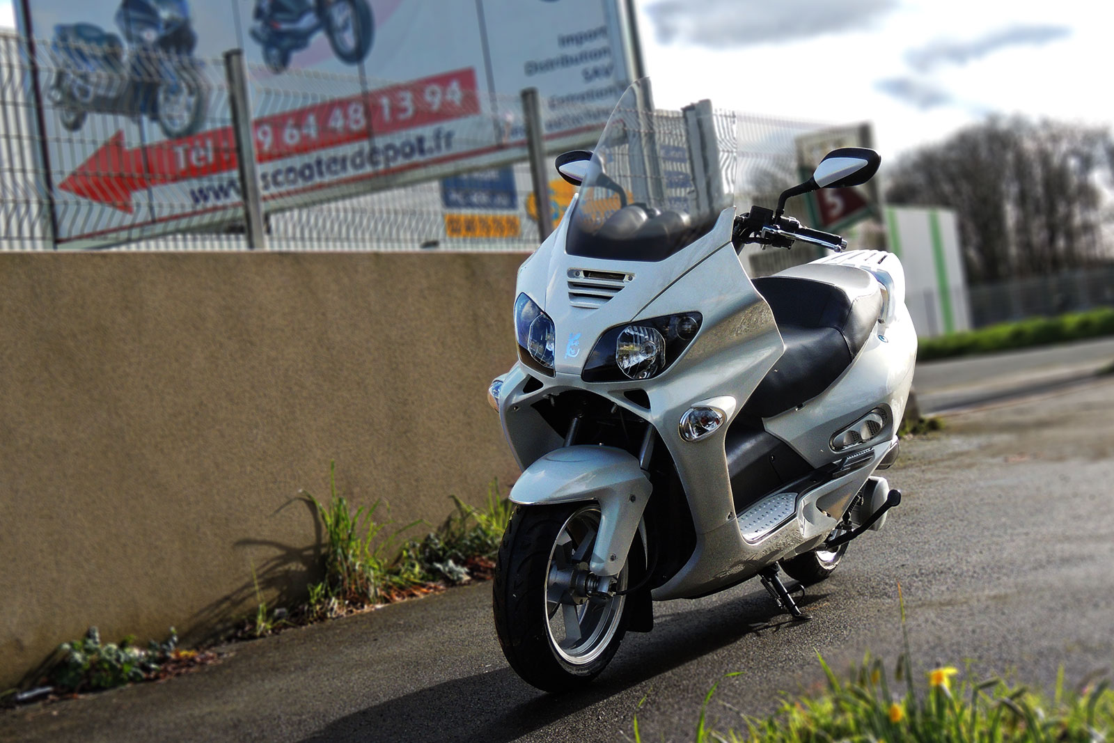 Scooter 125 Scooter 125 Eccho Gt Star White Series Acheter Un Scooter Pas Cher Nantes Achat 7058