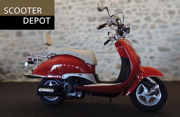 Scooter 125cc La Choupette EFI - red