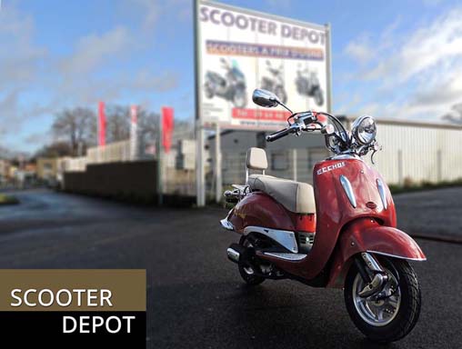 Scooter 125cc La Choupette EFI - red