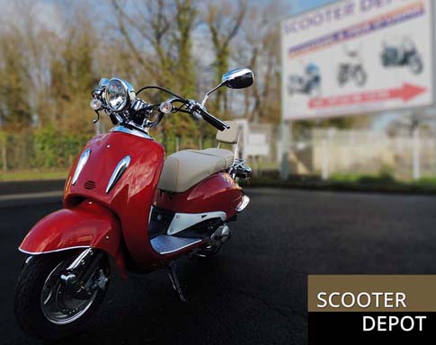 Scooter 125cc La Choupette EFI - red