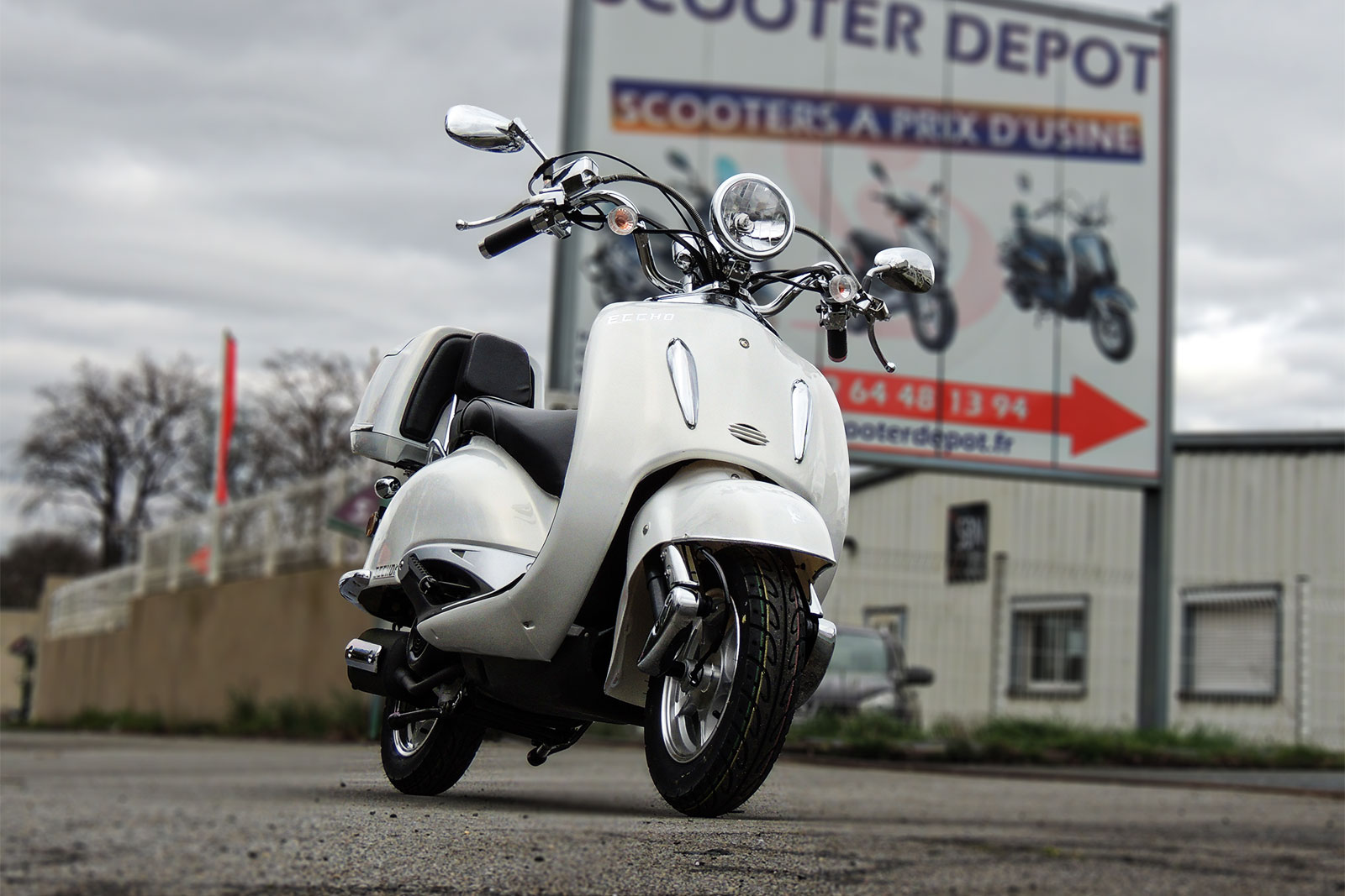 SCOOTER 125 CHOUPETTE EFI WHITE SERIES