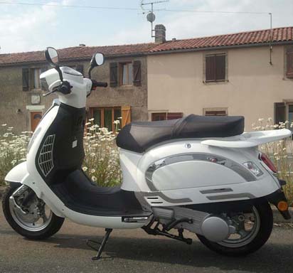 Scooter 125cc Eccho Eagle Wing rouge