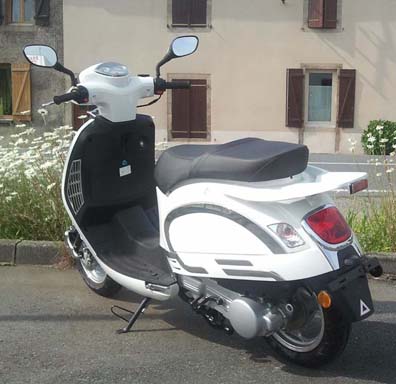 Scooter 125cc Eccho Eagle Wing rouge