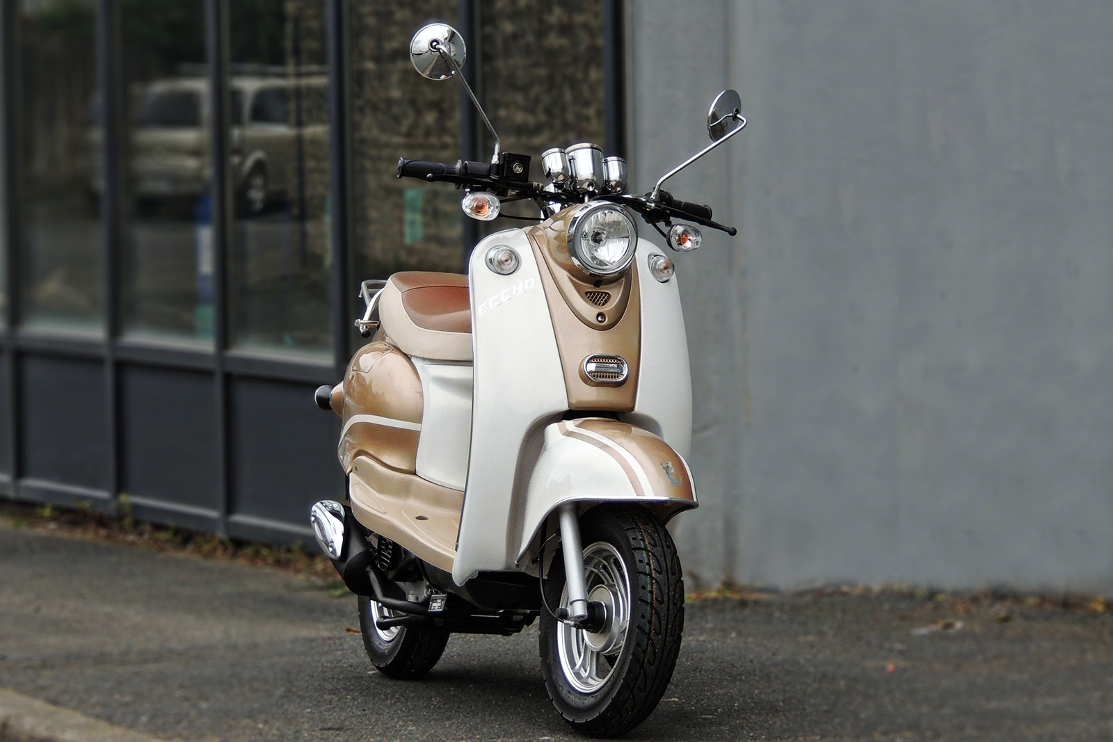 SCOOTER 50 ECCHO RETRO GOLD 