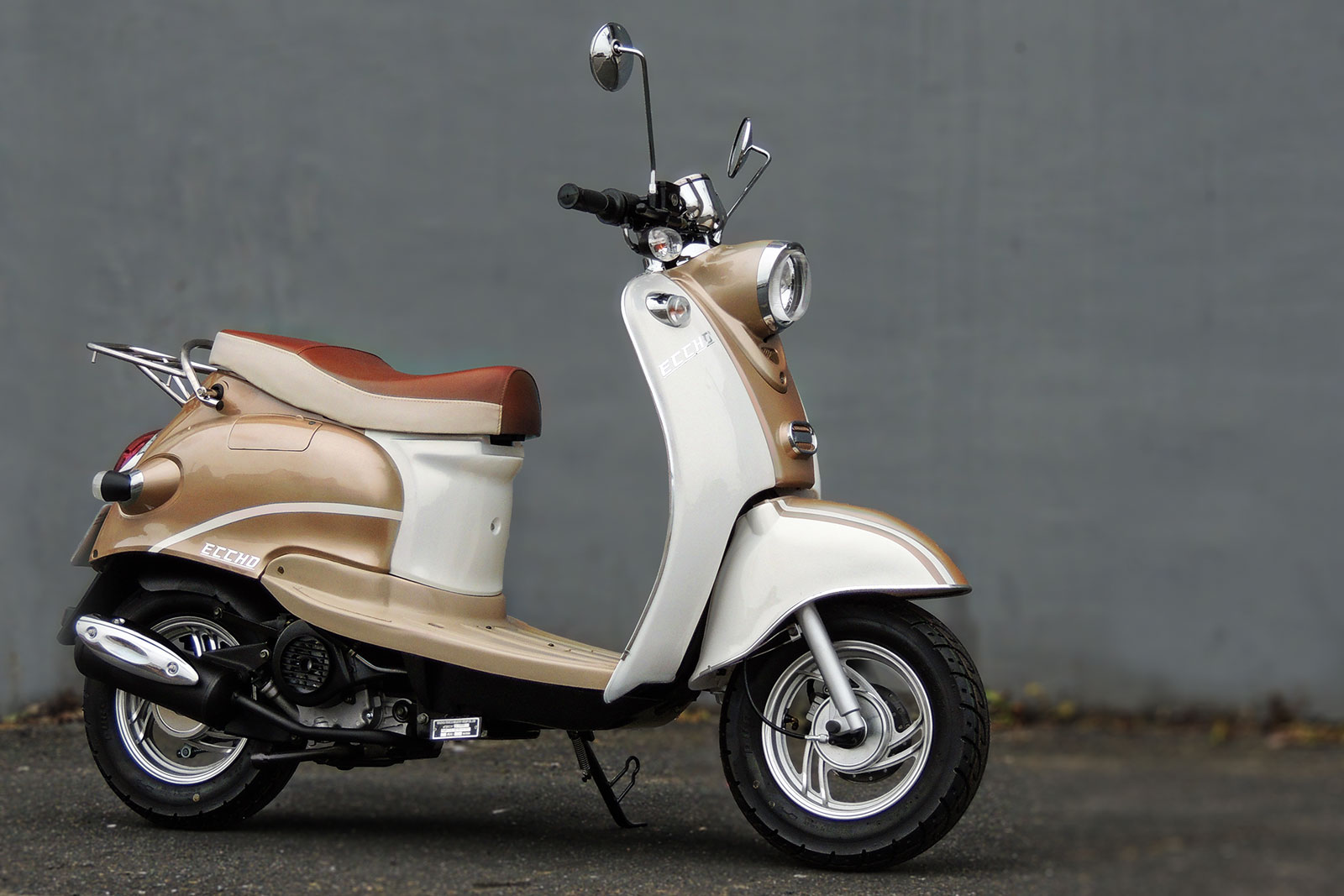 SCOOTER 50 ECCHO RETRO GOLD 