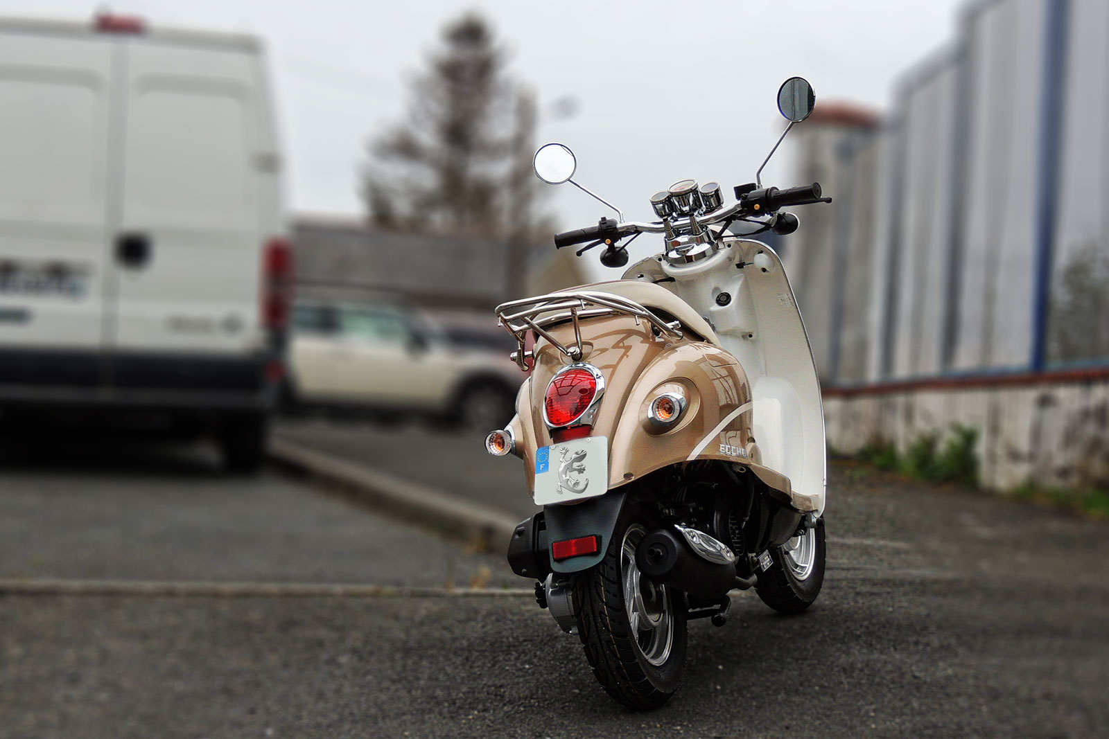 SCOOTER 50 ECCHO RETRO GOLD 