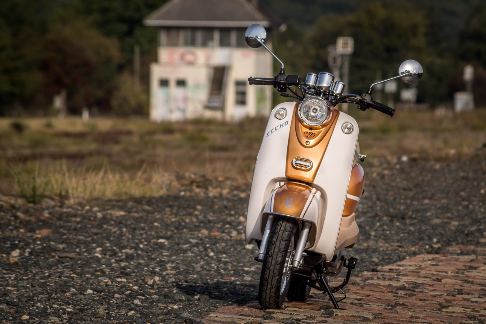 SCOOTER 50 ECCHO RETRO GOLDER 