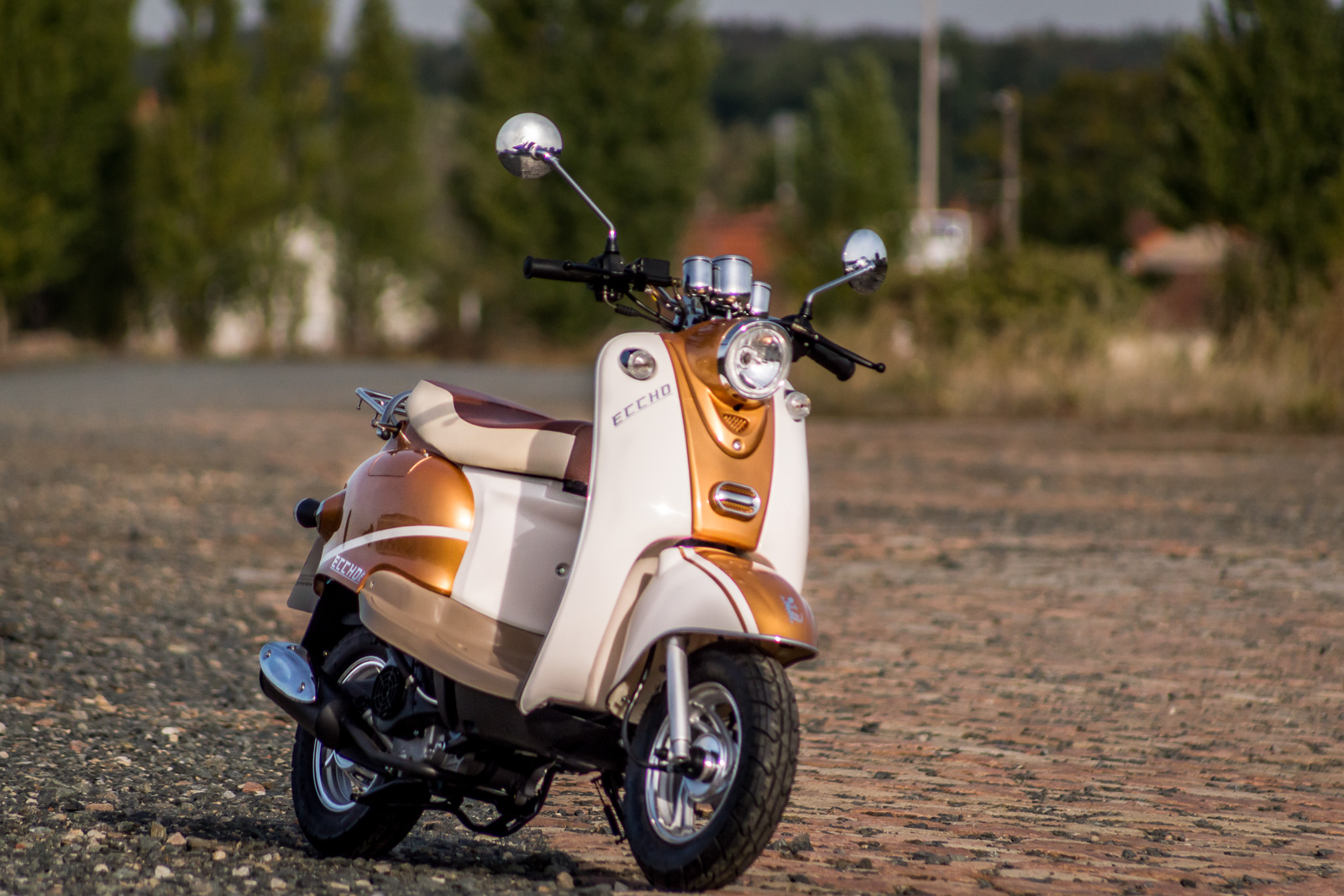 SCOOTER 50 ECCHO RETRO GOLDER 