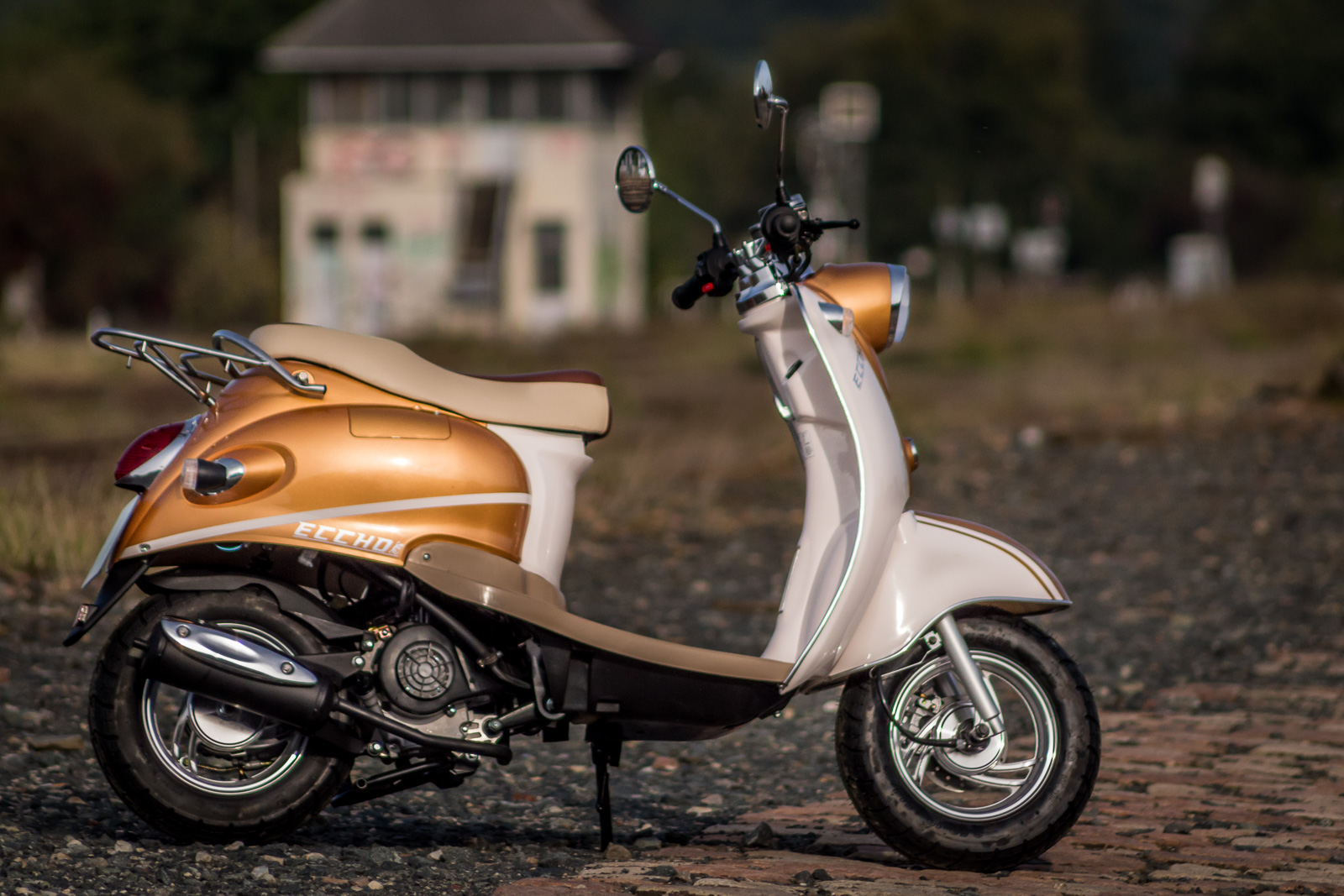 SCOOTER 50 ECCHO RETRO GOLDER 