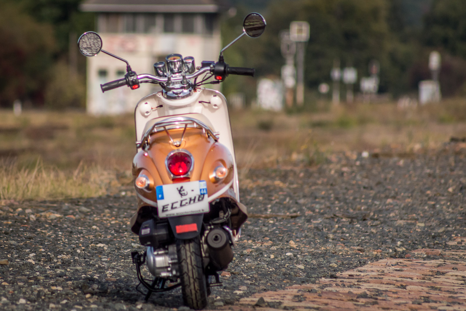 SCOOTER 50 ECCHO RETRO GOLDER 