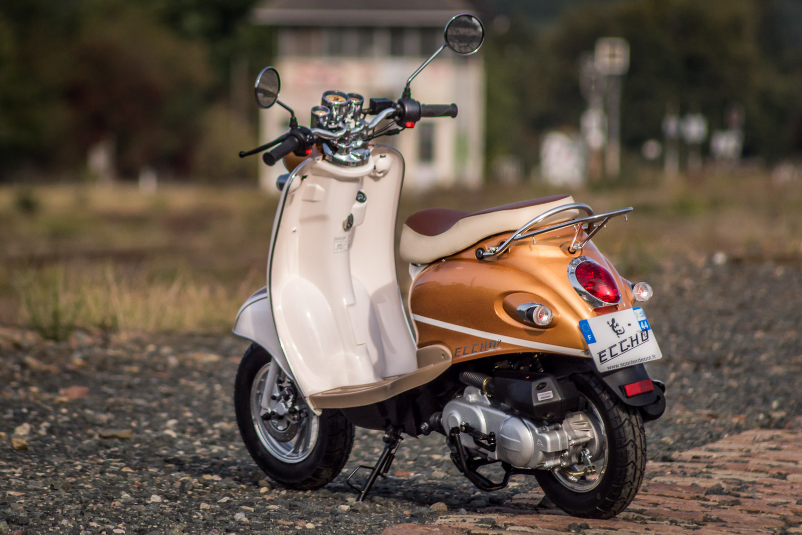 SCOOTER 50 ECCHO RETRO GOLDER 