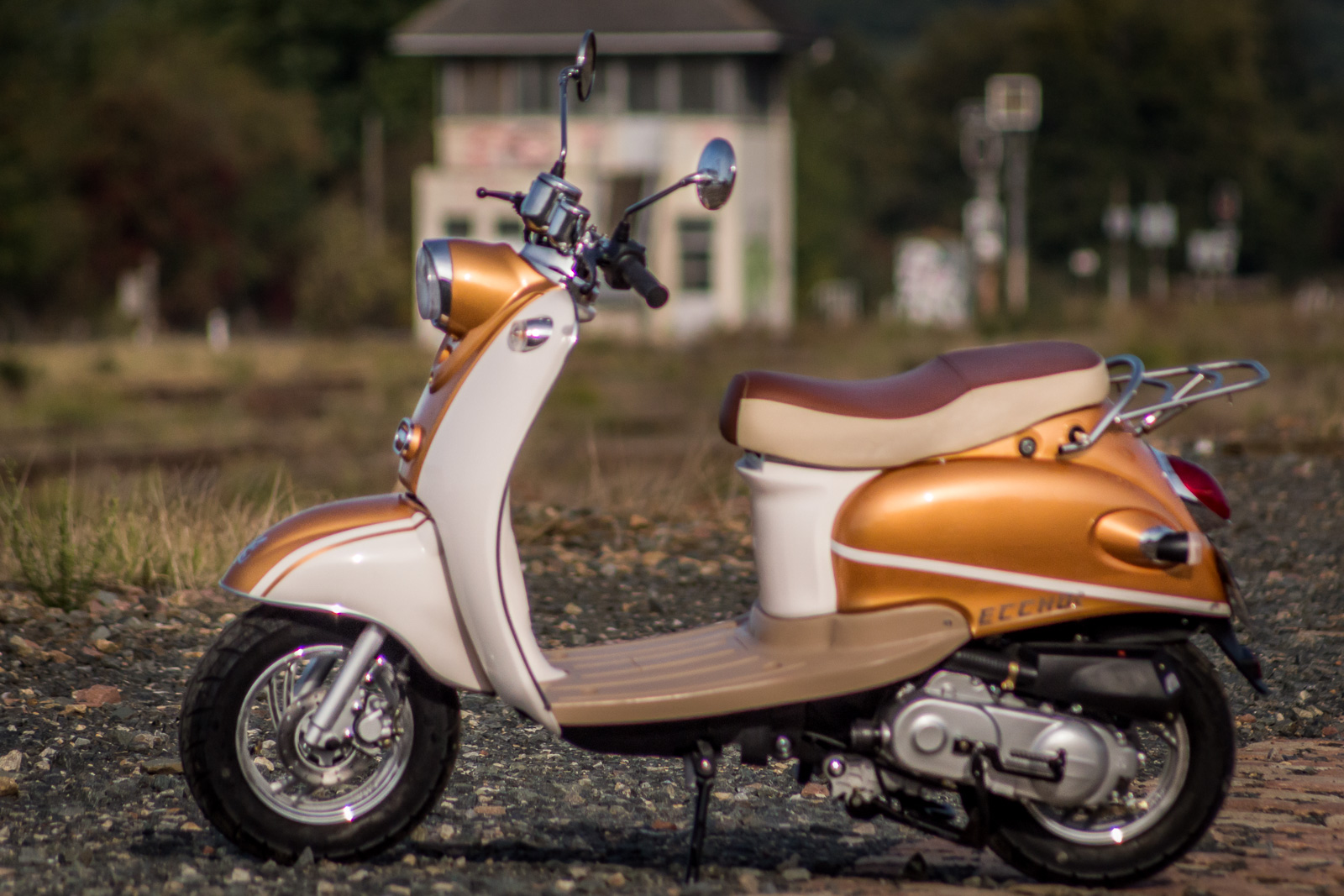 SCOOTER 50 ECCHO RETRO GOLDER 