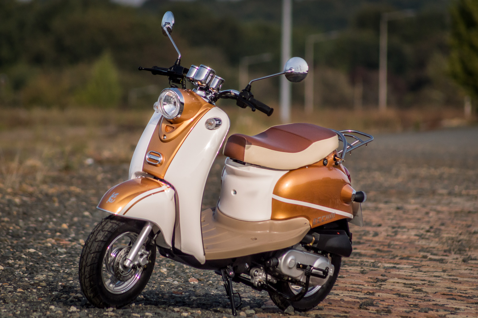 SCOOTER 50 ECCHO RETRO GOLDER 