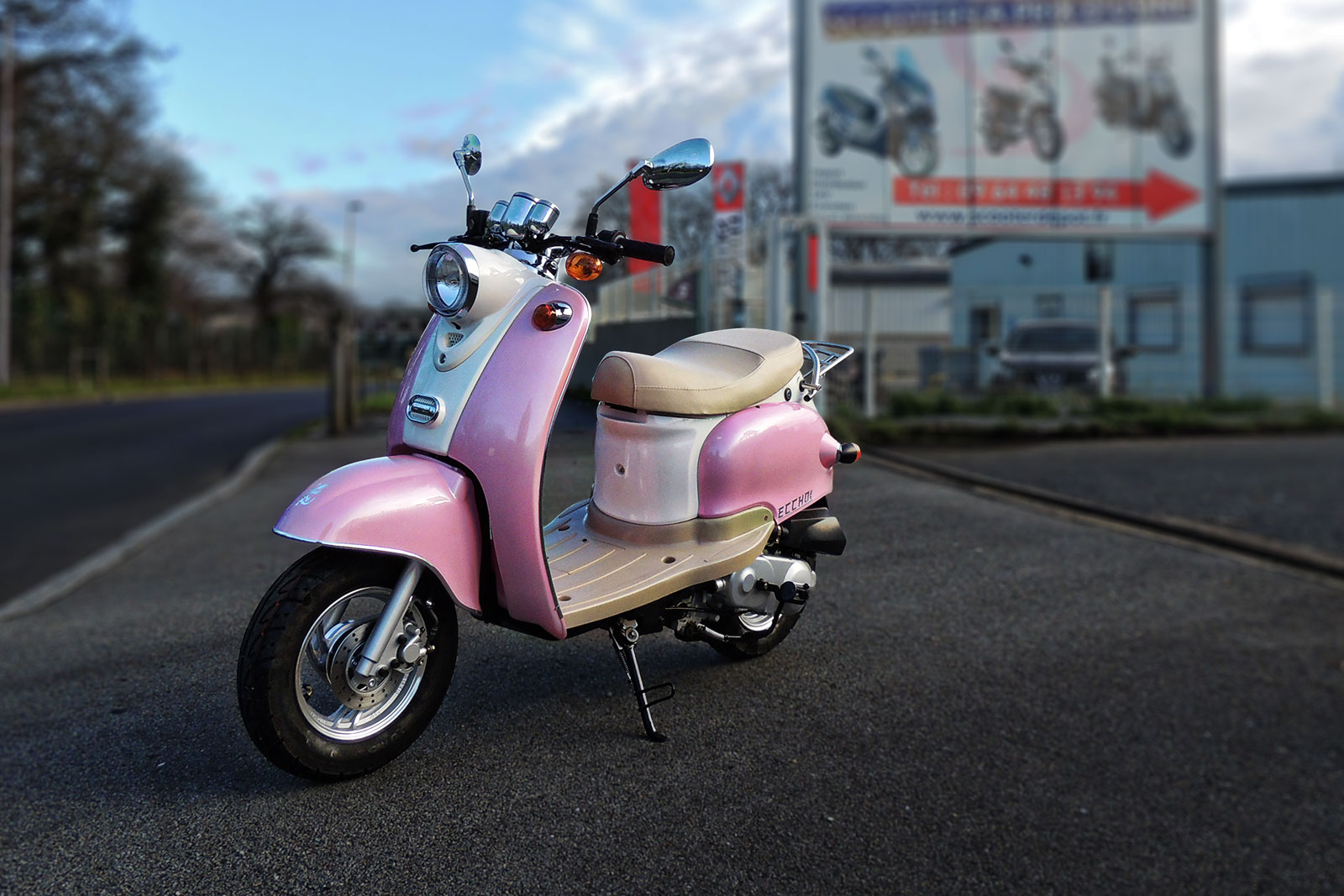 SCOOTER 50 ECCHO PINK 