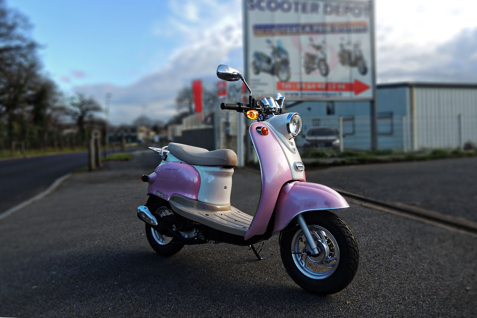 SCOOTER 50 ECCHO PINK 