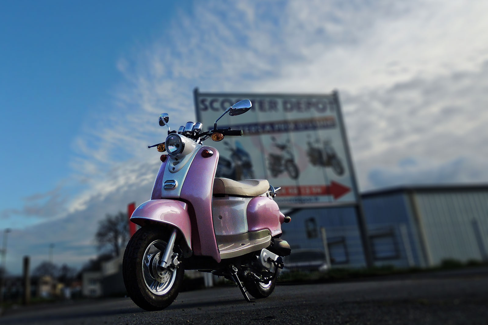 SCOOTER 50 ECCHO PINK 