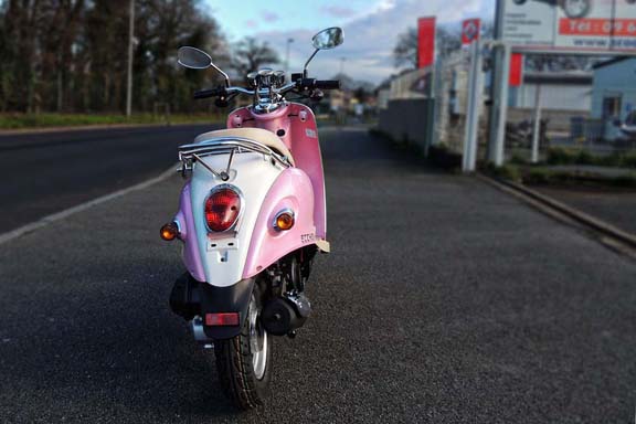 Scooter 50 Eccho Retro Pink - Yiying YY50QT15